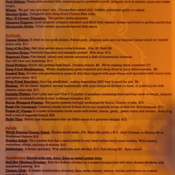 Spunky Monkey Bar & Grill - Menu - June 2025 update By, @HealthybyHeath on YouTube , please "Subscribe"