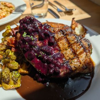 Brick 29 - Pork chop.  The leftovers were good too. - New American Near Me - Nampa, Idaho