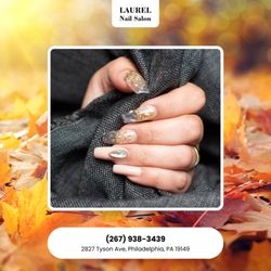 Laurel Nail Salon - Your fall wardrobe needs matching nails!  Complete your autumn look with a fresh manicure. Call us to book now!