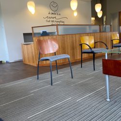 Comella Orthodontics - Front reception area