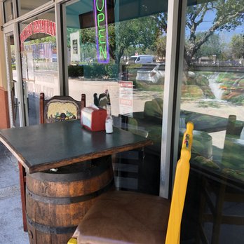 Taco Lindo - Outside table in front of Taco Lindo - Mexican Near Me - Naples, Florida
