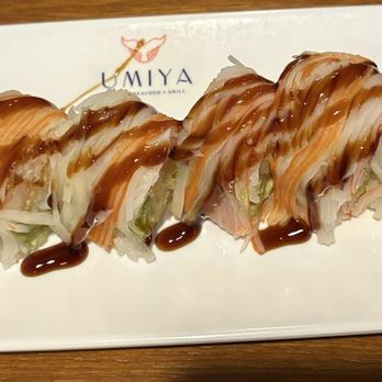 Umiya Raleigh - Shaggy Dog Roll - Sushi Bars Near Me - Raleigh, North Carolina Umiya Raleigh - Shaggy Dog Roll - Sushi Bars Near Me - Raleigh, North Carolina