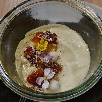 In Bloom - I love custard. This was absolutely amazing. - New American Near Me - Paso Robles, California