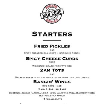 Bar Code Burgers - Burgers Near Me - Las Vegas, Nevada Bar Code Burgers - Burgers Near Me - Las Vegas, Nevada