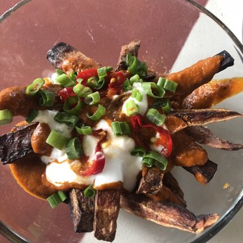 Naïve - Sweet potato tikka masala fries - New American Near Me - Louisville, Kentucky