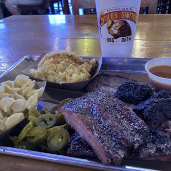 Stiles Switch BBQ & Brew - 2 Meat Plate - Barbeque Near Me - Austin, Texas