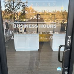 Dry Clean Factory Dos Lagos - The hours of operation