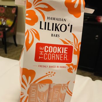 The Cookie Corner - Liliko'i bars ($12 for eight, 1 oz bars) Very good, but pricey - Desserts Near Me - Honolulu, Hawaii The Cookie Corner - Liliko'i bars ($12 for eight, 1 oz bars) Very good, but pricey - Desserts Near Me - Honolulu, Hawaii