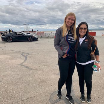 Buttonwillow Raceway Park - Accelerating Change:  Women's Track Day.  Pictured here with three time pro-racer champion, Christina Nielsen. - Go Karts Near Me - Buttonwillow, California