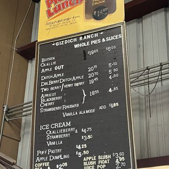 Gizdich Ranch - Menu - Bakeries Near Me - Watsonville, California