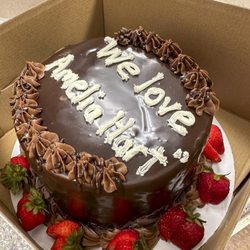 Piece of Cake - Custom belgian chocolate birthday cake