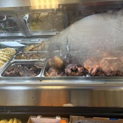 Tortilleria Azteca - The chicken and other proteins.