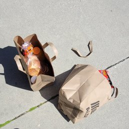 This is what happens when you purchase the new .12 cent crap bags!