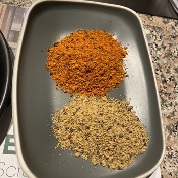 Xiao Chuan Dian - Dipping seasoning for skewer - chili on top, cumin on bottom - Chinese Near Me - Palisades Park, New Jersey Xiao Chuan Dian - Dipping seasoning for skewer - chili on top, cumin on bottom - Chinese Near Me - Palisades Park, New Jersey