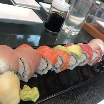 Modern Japanese Cuisine - Rainbow Roll Dinner - Sushi Bars Near Me - Seattle, Washington Modern Japanese Cuisine - Rainbow Roll Dinner - Sushi Bars Near Me - Seattle, Washington
