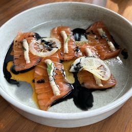 Salmon Crudo Salmon Crudo