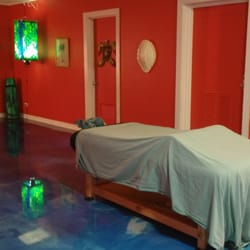 Hawaiian Hands Massage - Treatment room love the floors