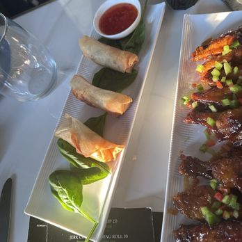 EKO Restaurant - Jerk Chicken Spring Rolls - Caribbean Near Me - Brooklyn, New York