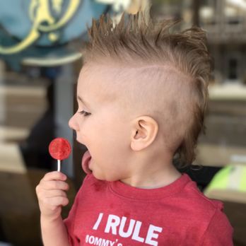 Gentlemen's Den - Decker got a mohawk! Thanks Mark! - Men's Hair Salons Near Me - Oceanside, California