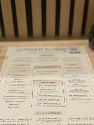 Menu photo 3 Tiger Sushi GREAT NCK PLZ, NY Menu photo 3 Tiger Sushi GREAT NCK PLZ, NY