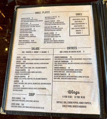 Menu photo 2 Libretto's Pizzeria Charlotte, NC