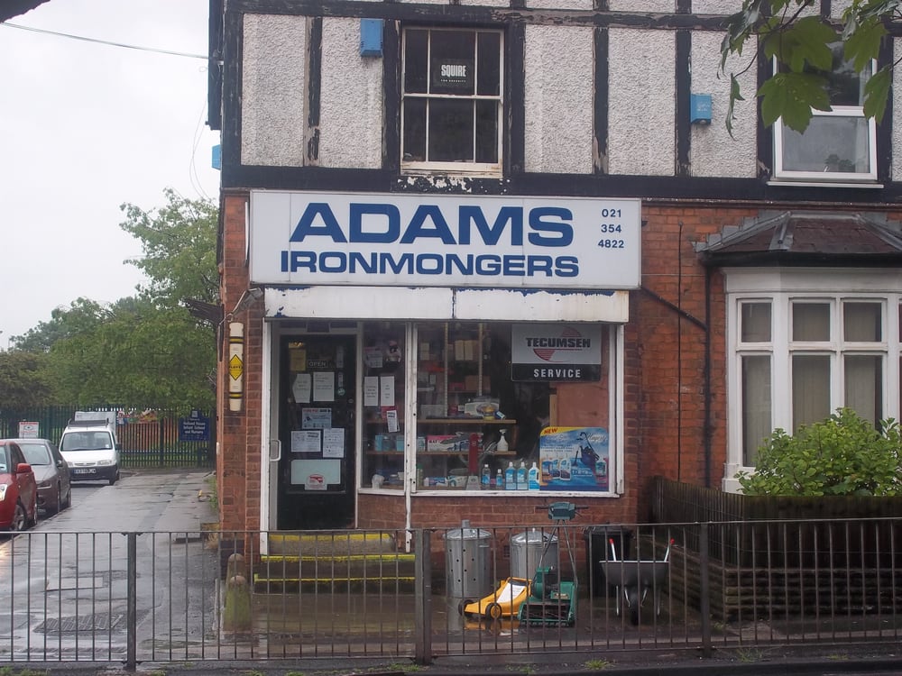 ADAMS IRONMONGERS Updated May 2024 112 Holland Road, Sutton