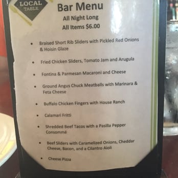 The Local Table - Happy hour menu! - Italian Near Me - Newbury Park, California The Local Table - Happy hour menu! - Italian Near Me - Newbury Park, California