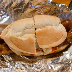 Vizzarri - Sausage Sandwich on Italian Bun