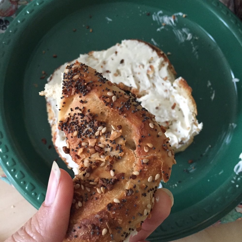 Bagel And Brew - Everything bagel at home - Breakfast & Brunch Near Me - Lenox, Massachusetts