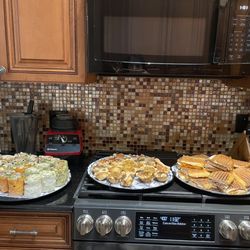 Garden City Bistro - Assortment of wraps and paninis, along with quiches (catered; approx 20 people)