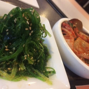 Lan Pan Asian Cafe - Wakame and spicy kimchi - Pan Asian Near Me - Miami, Florida
