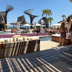 OMNIA Dayclub - The view from our private Cabana