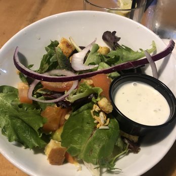 Bootleggers - Bootleggers: House salad with ranch dressing - Gastropubs Near Me - Bakersfield, California Bootleggers - Bootleggers: House salad with ranch dressing - Gastropubs Near Me - Bakersfield, California