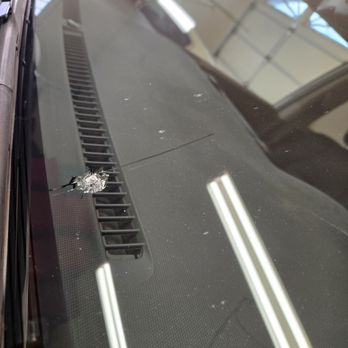 Nex Automotive - Rock chip and growing crack. - Auto Repair Near Me - Rocklin, California Nex Automotive - Rock chip and growing crack. - Auto Repair Near Me - Rocklin, California