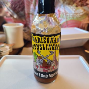 PersNIKKIty's Cafe - Arizona Gunslinger habanero & mango hot sauce - Juice Bars & Smoothies Near Me - Show Low, Arizona PersNIKKIty's Cafe - Arizona Gunslinger habanero & mango hot sauce - Juice Bars & Smoothies Near Me - Show Low, Arizona