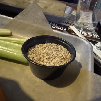 Buffalo Wild Wings - "Dry rub" on the side - Chicken Wings Near Me - Hanover, Massachusetts