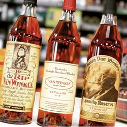 S & S Plaza Liquor & Market - Pappy Van Winkle collection