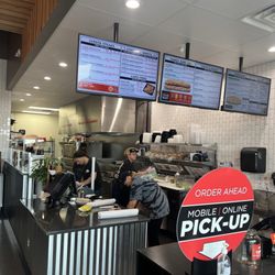 Capriotti's Sandwich Shop - Counter and kitchen