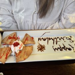 Birthday dessert