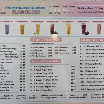 CBS Claw, Boba and Snacks - Menu 1/21/26 - Bubble Tea Near Me - Cleveland, Ohio CBS Claw, Boba and Snacks - Menu 1/21/26 - Bubble Tea Near Me - Cleveland, Ohio