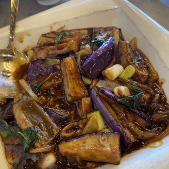 Tan Tan Wok - eggplant with basil - Chinese Near Me - Katy, Texas Tan Tan Wok - eggplant with basil - Chinese Near Me - Katy, Texas