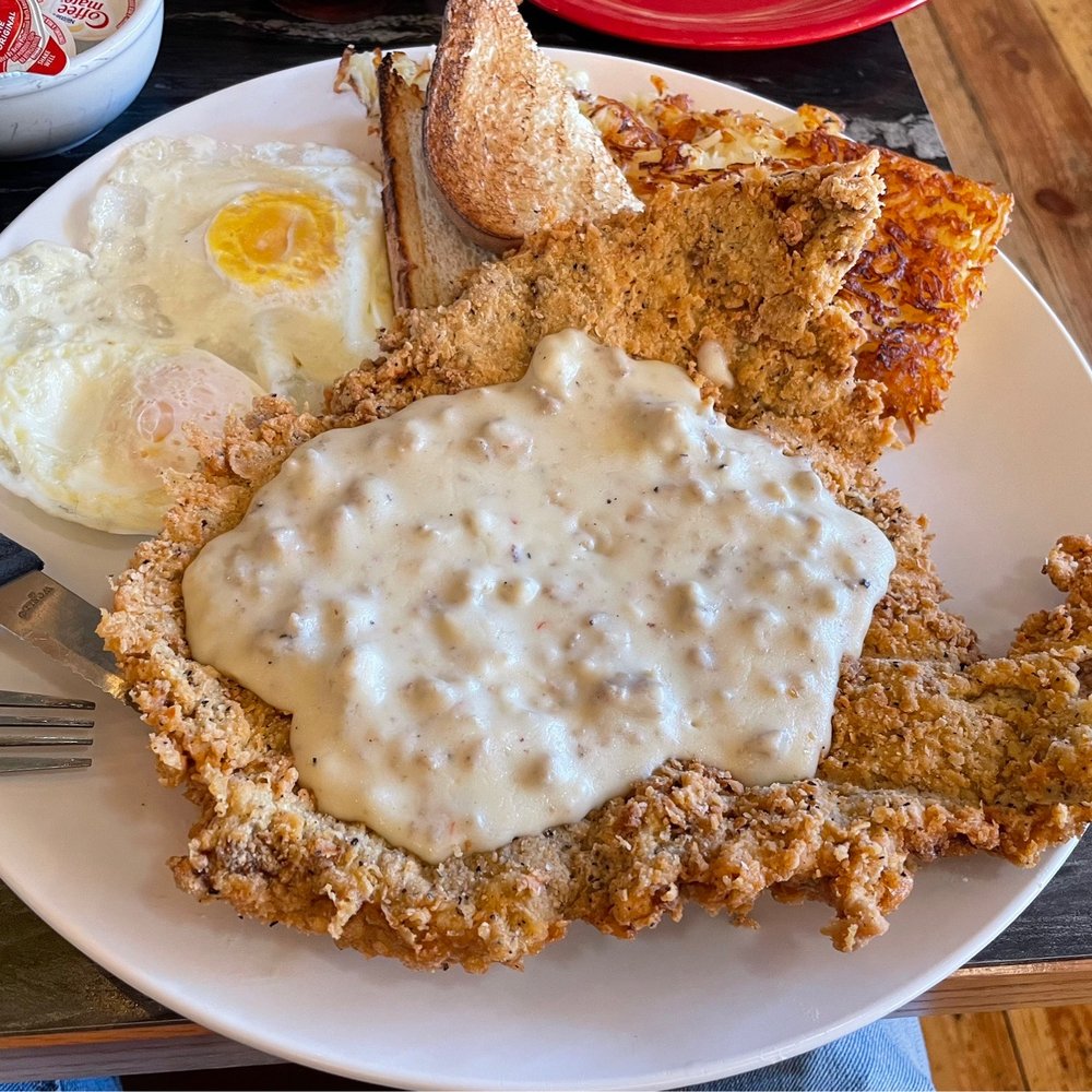 Billy Gail's - The Chicken Fried Steak is just how I like them, and it is HUGE! - American Near Me - Branson, Missouri Billy Gail's - The Chicken Fried Steak is just how I like them, and it is HUGE! - American Near Me - Branson, Missouri