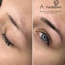 Ink Lash & Brow - Microblading before/after