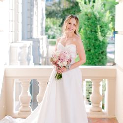 Grace Lin Make Up and Hair Studio - My "first look" at Pasadena City Hall, hair and makeup by Cece and Vivi respectively. Photo by Cassy Velazquez