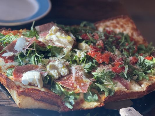 Blue Pan Pizza by null