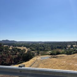 Lake Amador - View from the road to Lake Amador