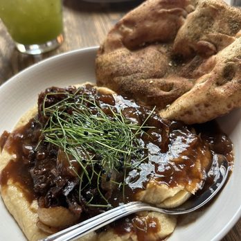 Aba - Crispy Short Rib Hummus - Mediterranean Near Me - Chicago, Illinois Aba - Crispy Short Rib Hummus - Mediterranean Near Me - Chicago, Illinois