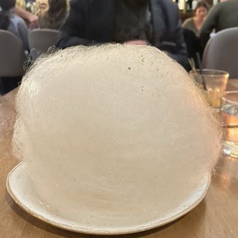 The Victor - Crème brûlée donuts with maple cotton candy - Steakhouses Near Me - Vancouver, British Columbia The Victor - Crème brûlée donuts with maple cotton candy - Steakhouses Near Me - Vancouver, British Columbia
