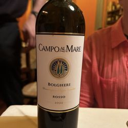Trattoria l' Parione - Campo el Mare paired so well with the steak
