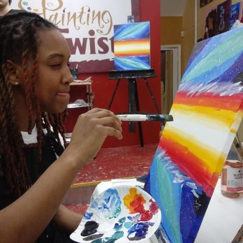 Painting with a Twist - Me painting a masterpiece - Art Classes Near Me - Philadelphia, Pennsylvania Painting with a Twist - Me painting a masterpiece - Art Classes Near Me - Philadelphia, Pennsylvania